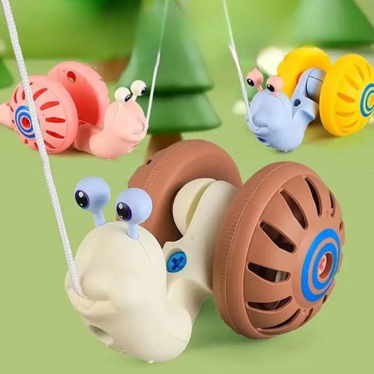Snail Toy™ - Snail on the go - Walking rope toy