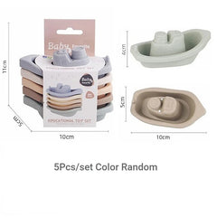 Stack & Splash™ – Stackable Boats - Bath Set
