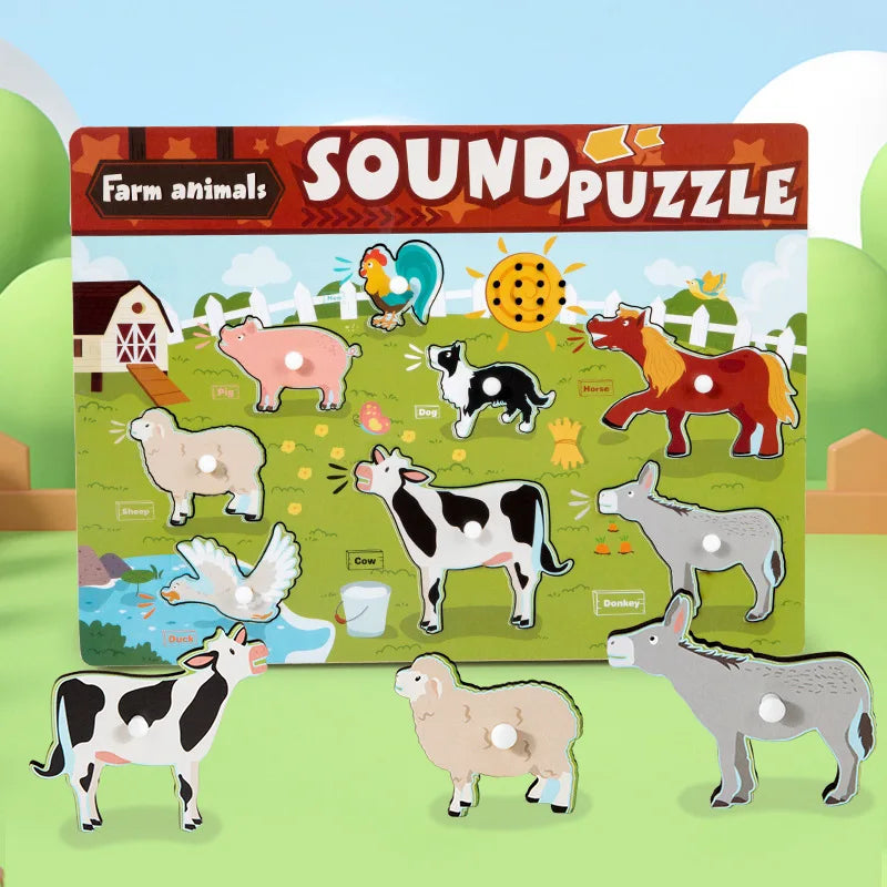 Sound Matching Game™ – Hear & Discover – Educational Puzzle