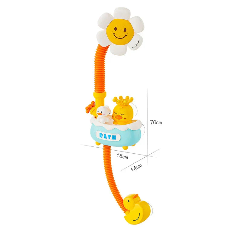 Sunflower Shower™ – Rotary Fun Fountains - Child Shower