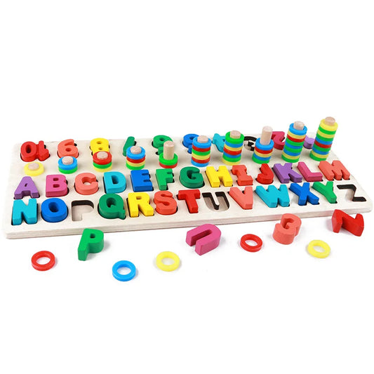 Woods™ – Counting and Reading Fun – Educational Wooden Board