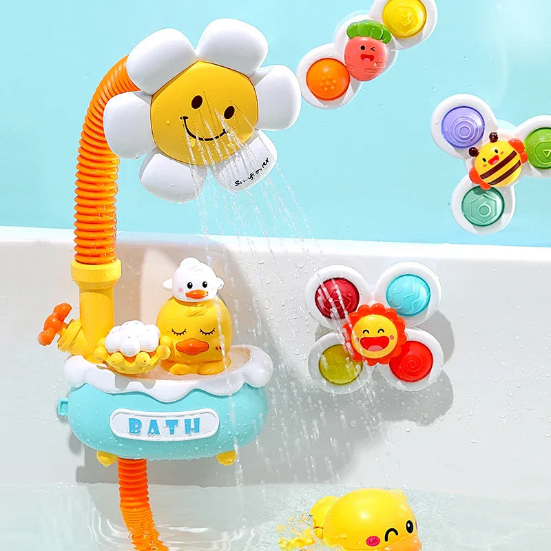 Sunflower Shower™ – Rotary Fun Fountains - Child Shower