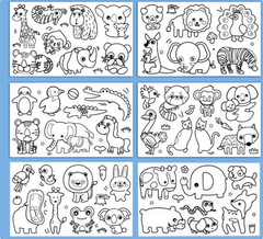 ColoringPaper™ - Unleash your creativity - XXL Coloring Sheet