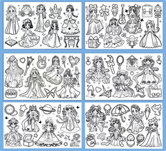 ColoringPaper™ - Unleash your creativity - XXL Coloring Sheet