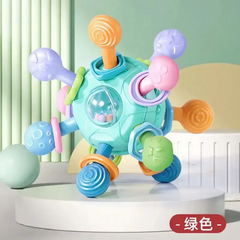 Rotating Rattle Ball™ – Sensory Rattle - Baby Toy