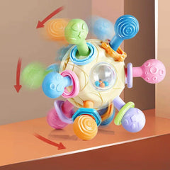 Rotating Rattle Ball™ – Sensory Rattle - Baby Toy