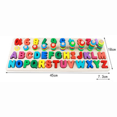 Woods™ – Counting and Reading Fun – Educational Wooden Board