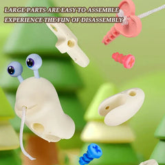 Snail Toy™ - Snail on the go - Walking rope toy