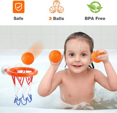 Bath Basketball™ – Splashing Scoring Fun - Basketball Bath Toys Set