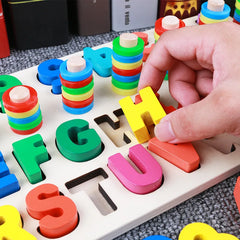 Woods™ – Counting and Reading Fun – Educational Wooden Board
