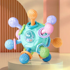 Rotating Rattle Ball™ – Sensory Rattle - Baby Toy