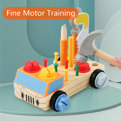 Woods™ - Turn & Learn - Montessori Car Screwboard