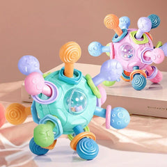Rotating Rattle Ball™ – Sensory Rattle - Baby Toy