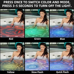 Aqua Party Light™ – Swim Party in Bath - Fish Light Projection