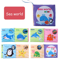 Soft Tail Book™ – Soft Tail Fun - Sensory Animals Baby Booklet